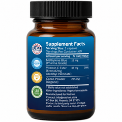 Nutricel Supplements Blue Boost | Enhanced Absorption Methylcobalamin Capsules