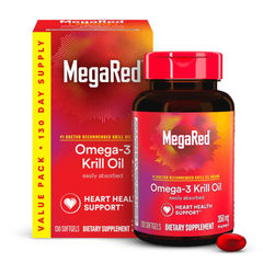 MegaRed Omega-3 Krill Oil Extra Strength | Heart Health Support