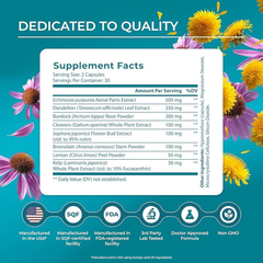 PureHealth Research Lymph System Support – 60 Vegetarian Capsules