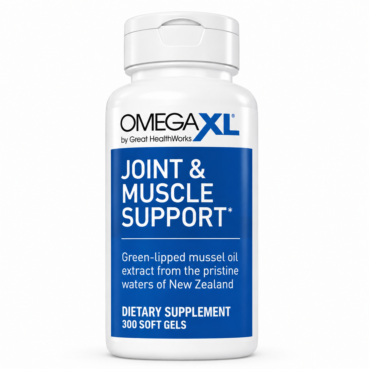 OmegaXL Joint & Muscle Support Softgels – 300 Softgels