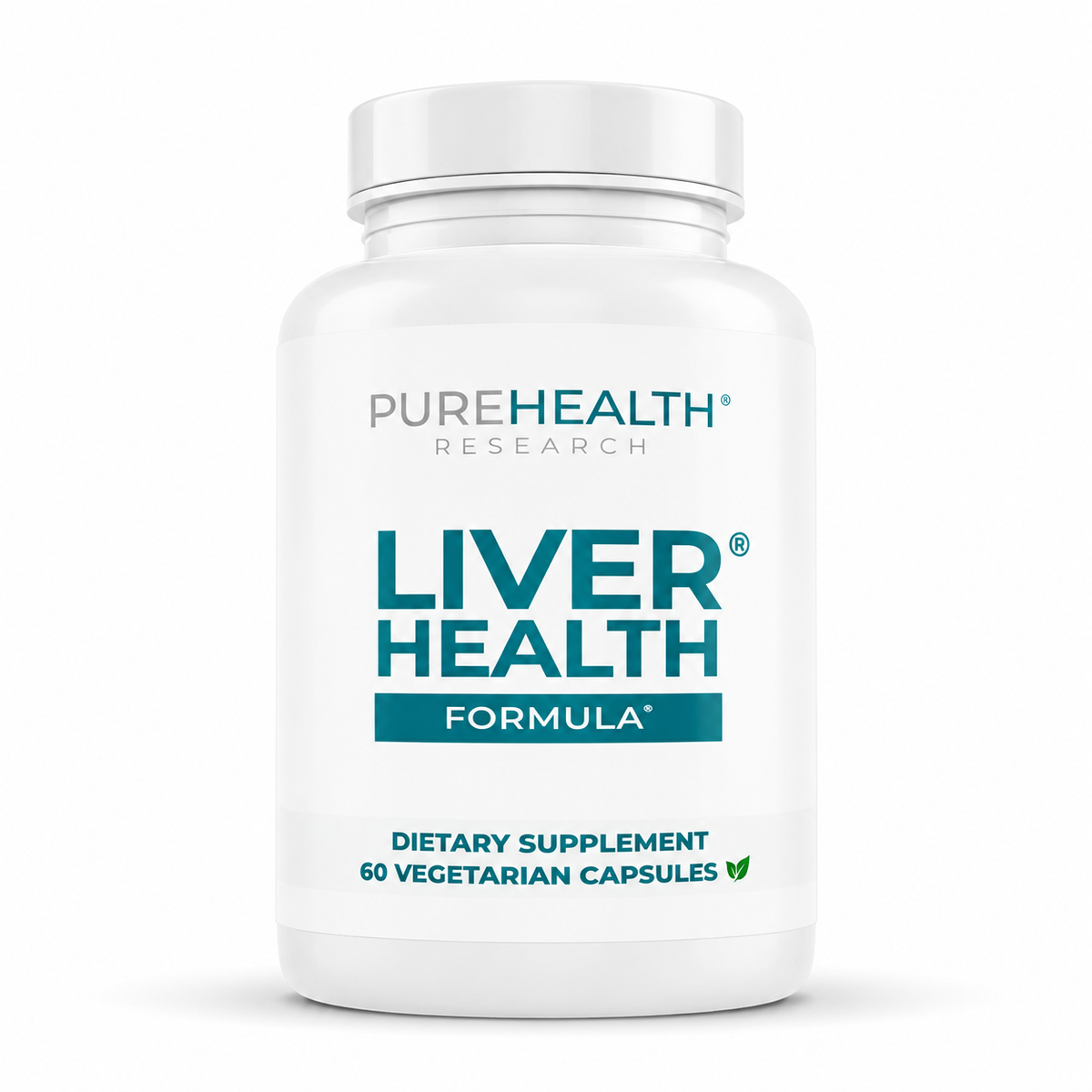 PureHealth Research Liver Health Formula – 60 Vegetarian Capsules
