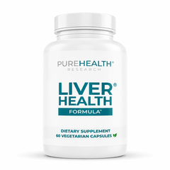 PureHealth Research Liver Health Formula – 60 Vegetarian Capsules