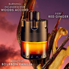Azzaro The Most Wanted Eau de Parfum Intense Amber – Warm Woody Men’s Fragrance