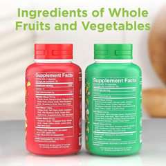 Balance of Nature Fruits & Veggies – Whole Food Dietary Supplement (90 Capsules)