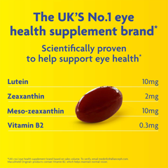 MacuShield Original+ Eye Health Supplement | Lutein, Meso-Zeaxanthin & Zeaxanthin | 90-Day Pack