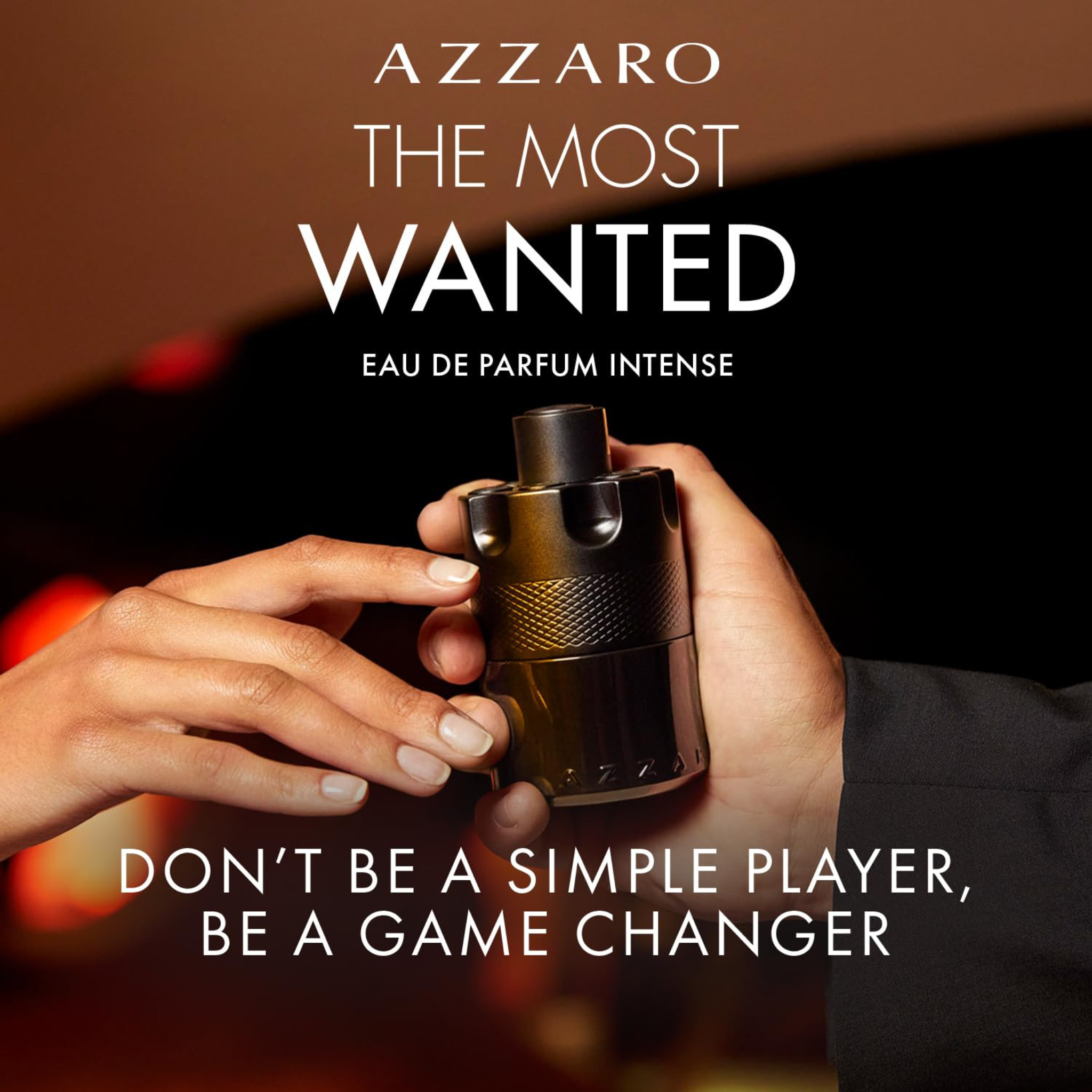 Azzaro The Most Wanted Eau de Parfum Intense – Bold Men’s Amber Woody Fragrance