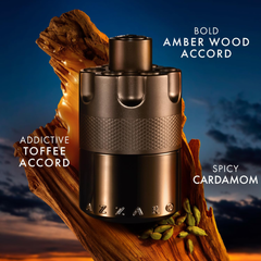 Azzaro The Most Wanted Eau de Parfum Intense – Bold Men’s Amber Woody Fragrance
