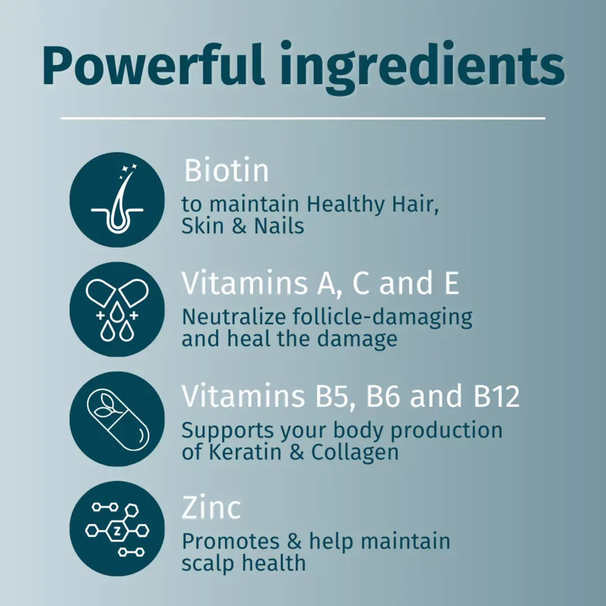 WEEM Hair Skin and Nails Gummies - Supports Healthy Hair ( pack of 2 )