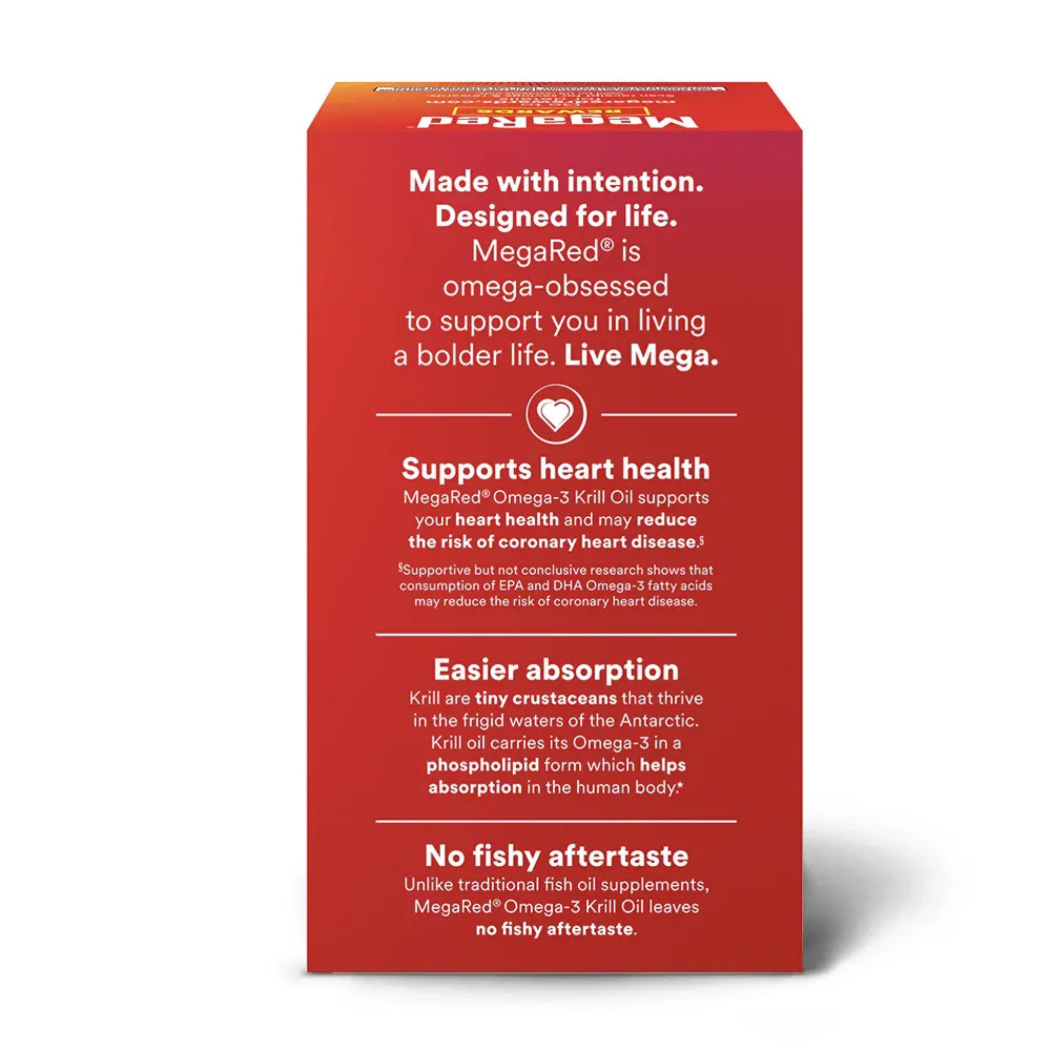MegaRed Omega-3 Krill Oil Extra Strength | Heart Health Support