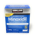 Kirkland Minoxidil 5% Hair Regrowth Solution Extra Strength Men 6 Month Supply