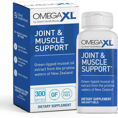 Omega XL 300 Capsules Omega 3 Natural Joint Pain Relief Supplement Pack of 2