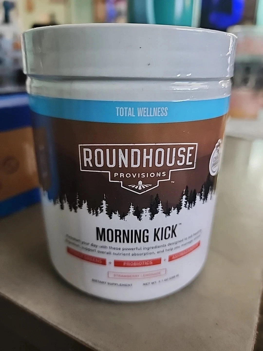 Roundhouse Provisions Morning Kick Supplement Powder - 9.1 Oz,